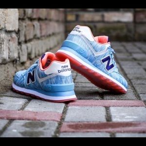 Women's New Balance NB 574 Summer Waves Sneakers